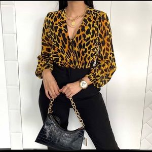 Leopard bodysuit